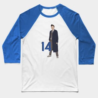 David Tennant Doctor Who 14 Baseball T-Shirt